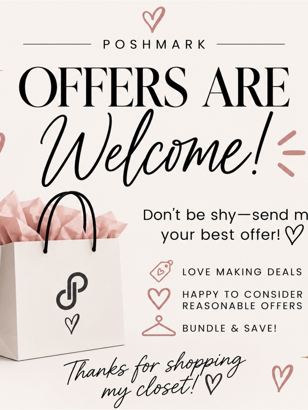 Offers welcome